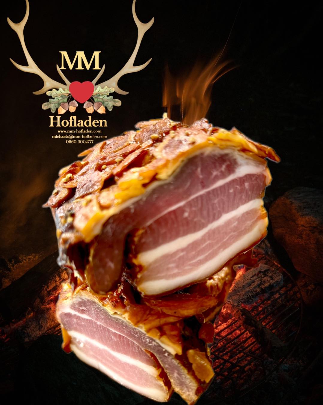 Knoblauch-Speck