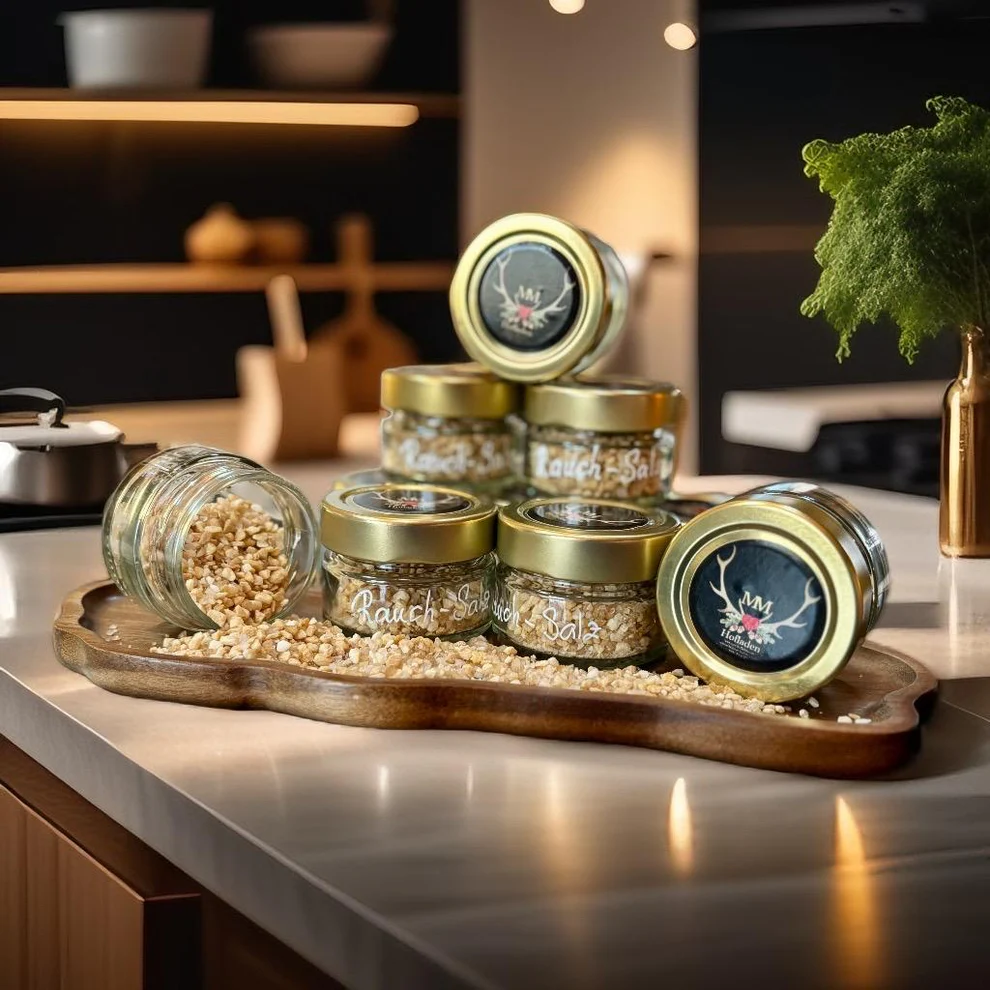 Rauchsalz - geräuchertes Meersalz