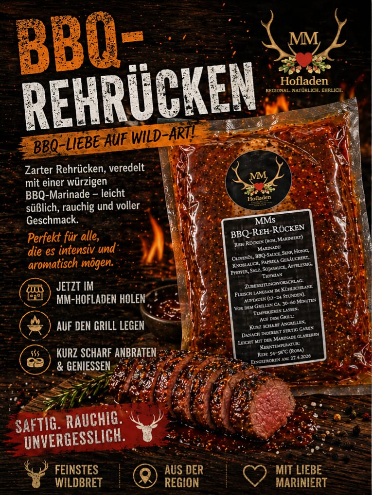 BBQ Reh, MM Hofladen